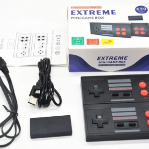 Newest Extreme Mini Game Box - Handheld Video Game Player (620 Games) 1 GB with Contra Limited Edition Joystick  (Black, For PC)