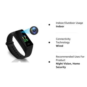 Bracelet Camera Wristband Professional Digital Voice Video Recorder Wearable Micro Small Camcorder