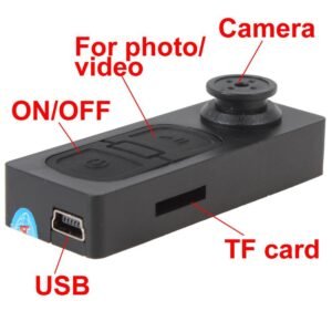 New Button Mini Portable Video Camera Video Audio Recorder