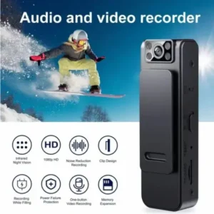 High-definition night vision Action camera MINI DV recording and video field law enforcement recorder