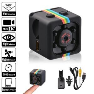 SQ11 720P Sport DV Mini Infrared Camera Car DV Digital Video Recorder - Black