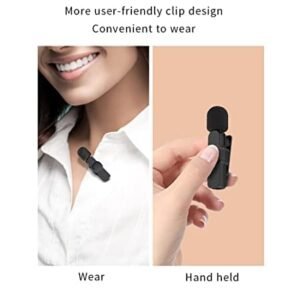 K8 Wireless Collar Mic for Type-C Microphone  Compatible with Android Cell Phone,Tablets