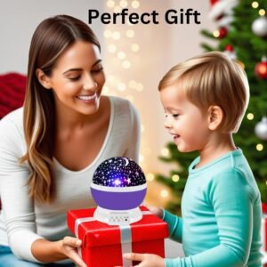 Star Master Galaxy Rotating Projector Night Lamp, Star Projector Night Light And Night Lamp For Kids - Assorted Multi Color Modes, Usb Powered, Ideal Gift For Kids, LED